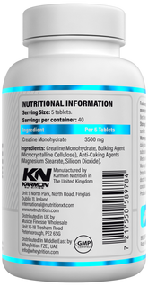 Creatine Tablets - 200 tabs